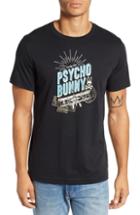 Men's Psycho Bunny Otley Graphic T-shirt (s) - Black
