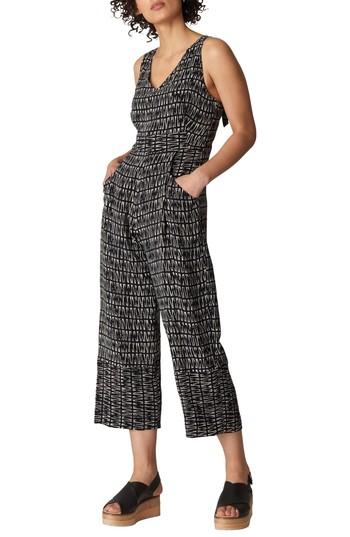 Women's Whistles Mara Sahara Print Jumpsuit Us / 4 Uk - Black