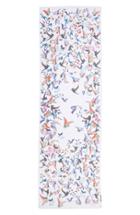 Women's St. John Collection Spring Blossom Silk Georgette Scarf