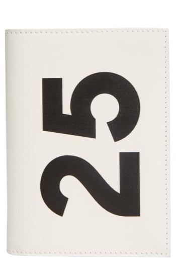 Women's Balenciaga Passage Portefeuille Calfskin Wallet - White