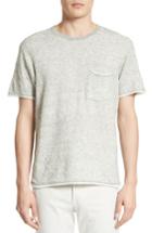 Men's Rag & Bone Tripp Cotton & Wool T-shirt - Grey