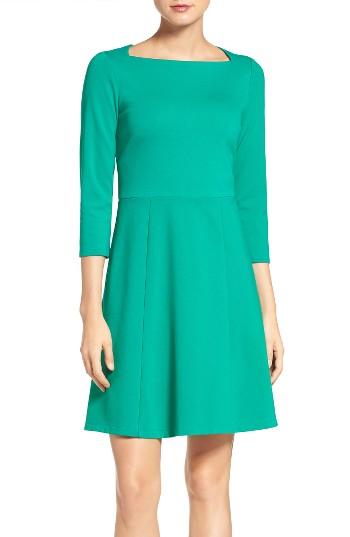 Women's Eliza J Fit & Flare Dress - Green
