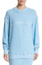 Women's Eckhaus Latta Drop Shoulder Reverse Terry Sweatshirt