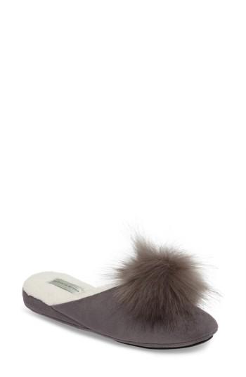 Women's Patricia Green Pretty Pouf Faux Fur Slipper