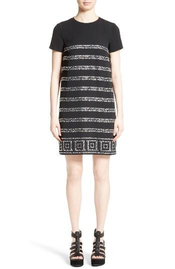 Women's Versace Collection Rhinestone Dress Us / 42 It - Blue/green