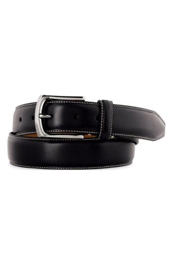 Men's Johnston & Murphy Calfskin Leather Belt