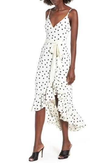 Women's Lovers + Friends Bridget Midi Dress - Ivory