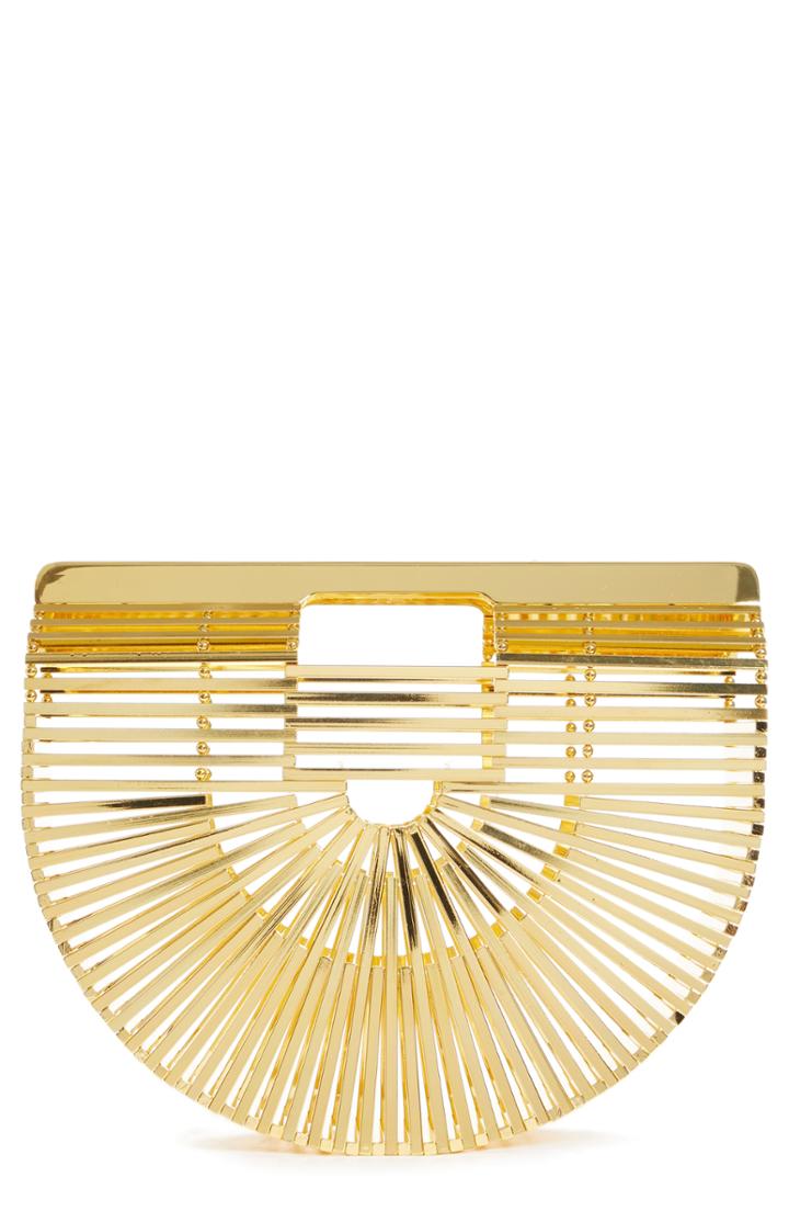 Cult Gaia Small Gaias Ark Metal Handbag - Metallic