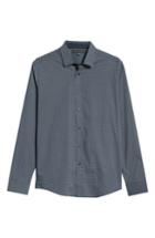Men's Vince Camuto Regular Fit Geometric Dot Sport Shirt - Blue