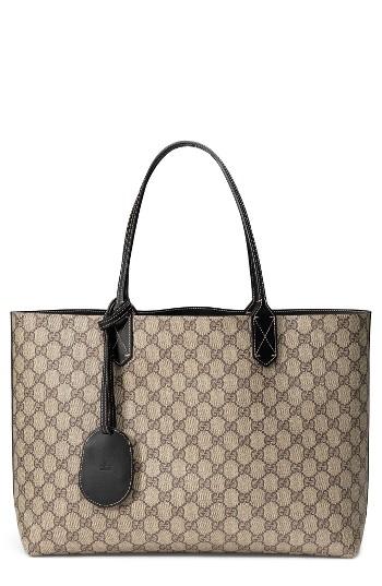 Gucci Turnaround Medium Reversible Leather Tote -