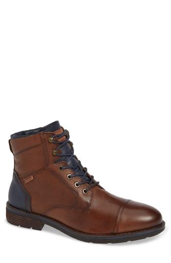 Men's Pikolinos York Cap Toe Boot .5-6us / 39eu - Brown
