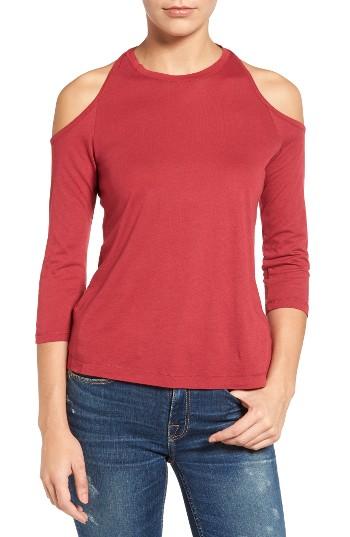 Women's Splendid Cold Shoulder Jersey Tee
