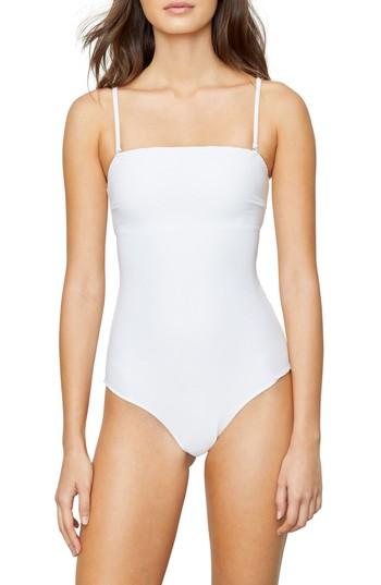 Women's Onia Rib Convertible One-piece Swimsuit