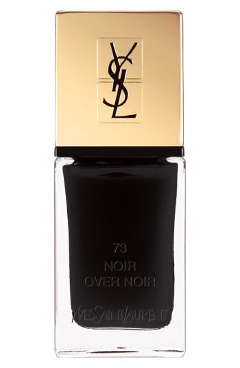 Yves Saint Laurent 'vinyl - La Laque Couture' Nail Lacquer - 73 Noir Over Noir