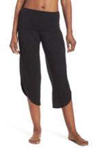 Women's Onzie Foldover Waist Tulip Pants - Black