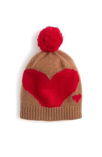 Women's J.crew Cashmere Heart Beanie -