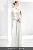Women's Jesus Peiro Embellished Embroidered Cap Sleeve Dress, Size In Store Only - Ivory