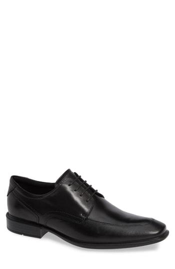 Men's Ecco Cairo Apron Toe Derby -5.5us / 39eu - Black