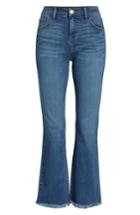 Women's Prosperity Denim High Waist Crop Flare Jeans - Blue
