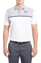 Men's Nike Dry Colorblock Golf Polo, Size - White