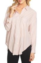 Women's 1.state Split High/low Hem Blouse - Pink