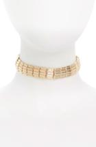 Women's Topshop Heavy Scale Choker Necklace