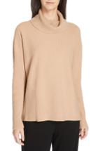 Women's Eileen Fisher Cashmere Turtleneck Top - Black