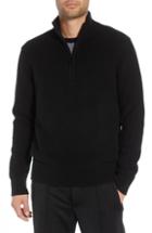 Men's Vince Fit Half Zip Cashmere Sweater