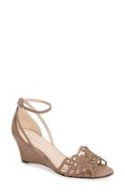 Women's Klub Nico 'kingston' Ankle Strap Wedge Sandal M - Blue