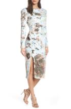 Women's Dress The Population Natalie Scoop Back Sequin Dress, Size - Blue/green