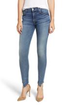 Women's 7 For All Mankind The Ankle Splice Hem Skinny Jeans