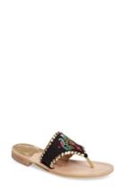 Women's Jack Rogers Parrots Sandal .5 M - Black