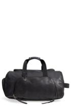 Men's John Varvatos Collection Brooklyn Suede Convertible Duffel Bag - Blue