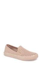 Women's Sperry Seaside Nautical Perforated Slip-on Sneaker M - Pink