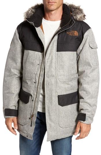 Men's The North Face Mcmurdo Iii Waterproof Parka, Size - Green