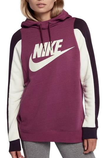 Women's Nike Women's Modern Pullover Hoodie - Grey