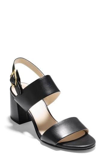 Women's Cole Haan Avani Block Heel Sandal B - Black