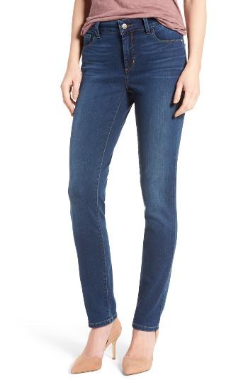 Women's Nydj Alina Stretch Skinny Jeans - Green
