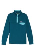 Women's Patagonia Snap-t Quilted Pullover - Blue