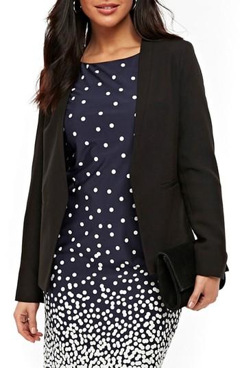 Women's Wallis Giglio Edge To Edge Jacket Us / 20 Uk - Black