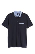 Men's Good Man Brand Slub Jersey Cotton Polo Shirt