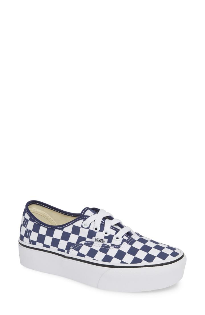 Women's Vans Platform Slip-on Sneaker .5 M - Red