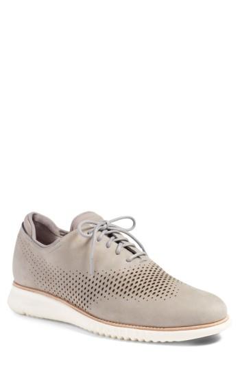 Men's Cole Haan 2.zerogrand Wingtip M - Grey