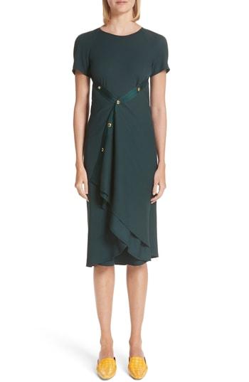 Women's Sies Marjan Snap Detail Crepe Dress