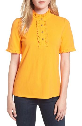 Women's Draper James Spirit Polo - Orange