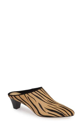 Women's Splendid Nedda Genuine Calf Hair Mule M - Beige