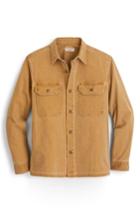 Men's J.crew Wallace & Barnes Stretch Duck Canvas Shirt Jacket, Size - Brown