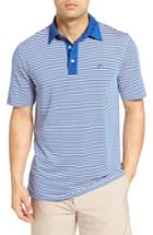 Men's Southern Tide Game Set Match Performance Golf Polo, Size - White