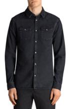 Men's Allsaints Beck Slim Fit Denim Sport Shirt - Black