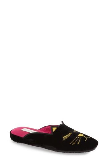 Women's Patricia Green 'demure Kitty' Slipper M - Black